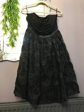 Size 16 strapless black party