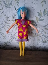 Jem And The Holograms Hasbro Aja Rare Earrings, dress and tights