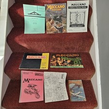 8 X Meccano Magazine Bundle Instructions vintage FROM 1938 -OB10