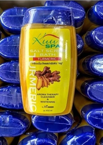 Kuu spa salt scrub bath - kuu,