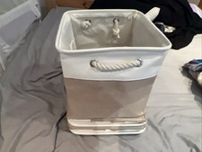 Foldable Fabric Cube with Lid Storage Boxes Collapsible Toys Books Organizer