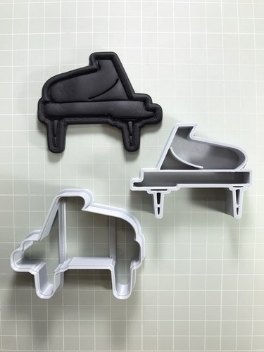 Baby grand piano cookie - grand, |