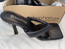 Boohoo Padded Toe Post Mule