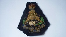 Rhodesia British South Africa Police Bullion Blazer Badge QC