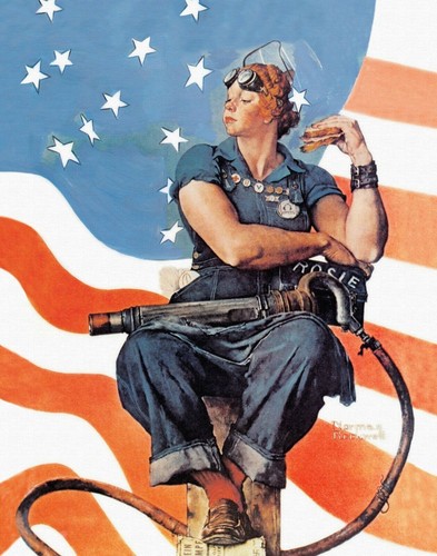 Rosie the riveter norman - rosie,