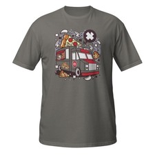 Pizza Van Short-Sleeve Unisex