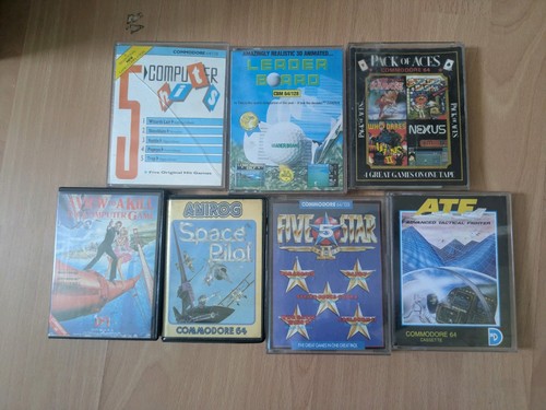 Commodore games bundle - commodore,