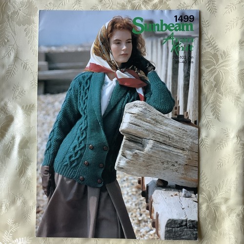 Sunbeam knitting pattern 1499