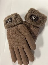 UGG WOMENS BROWN GLOVES