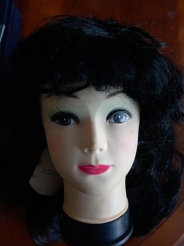 Black gothic fashion - fashion, wig