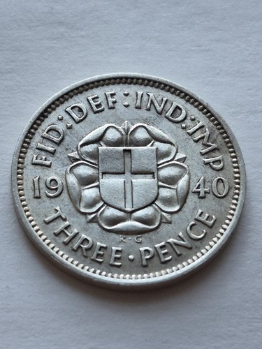 1940 king george silver - 1940,