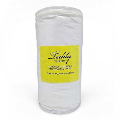 Teddy bear fleece throw bed - bear,