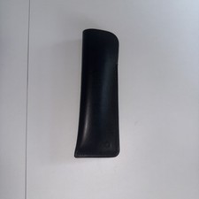 BLACK CARAN D'ACHE LA COLLECTION DE LA MAISON LEATHER PEN CASE FOR TWO