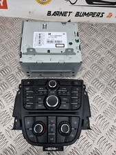 2012 VAUXHALL ASTRA J SRI 1.7 CDTI HEAD UNIT & CONTROL PANEL 22836293 13360091