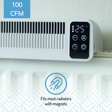 Radiator Fan Smart 2 Modes Radiator Booster Fan Boosting Heat Save Energy 100CFM