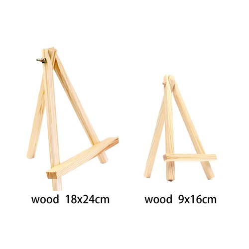 Mini wood easel 9x16cm - mini,