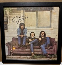 Signed Graham Nash, Crosby, Stills & Nash Debut Album LP, Framed & Ready To Go 