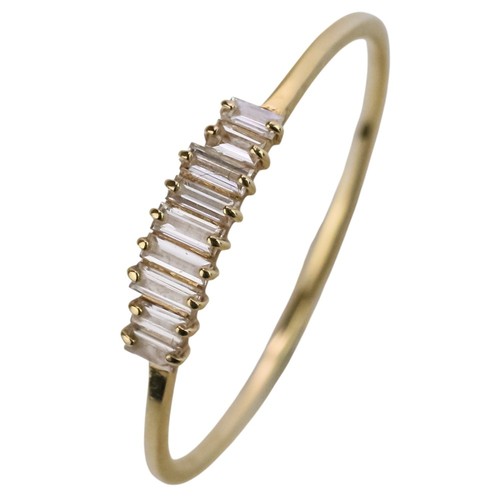 Laaina k18 diamond ring - diamond,