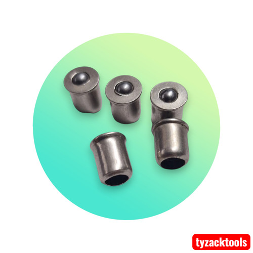 Button oilers press fit - 1/4",
