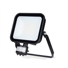 JCC Lighting Niteflood™ LED Floodlight - 30W - IP65 - 4000K Black+PIR - JC091006