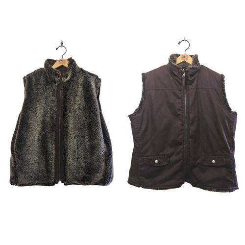Bon marche brown bodywarmer - brown,