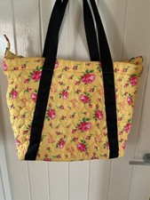 Betsey Johnson Quilted Floral Tote Bag -  40x36x12cm - Excellent condition
