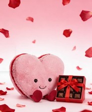 Jellycat Colette Heart Macaron