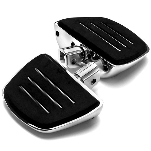 Chrome floorboards footpegs - chrome,