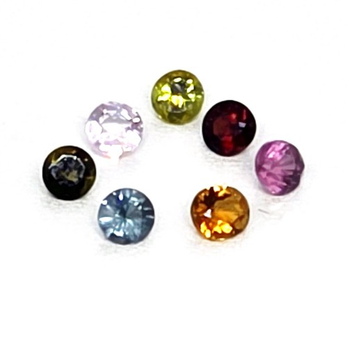 Natural multicolour spinel - natural,