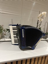 Hohner Bravo II 48 - 26 Key Accordion - Used, Good condition, with case & straps