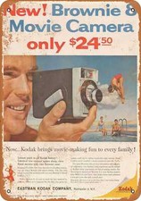 METAL SIGN - 1960 Kodak