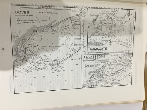 Vintage sea chart - chart, nautical