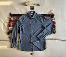 Levis Cone Denim Shirt M Rare American USA Fabric White Oak Mills 42" LNWOT Mint