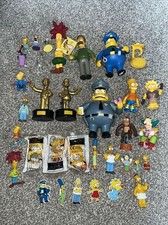 The Simpsons Figure Toy Playset Bundle Spokey Doke Krusty Teeny Talking Wiggum