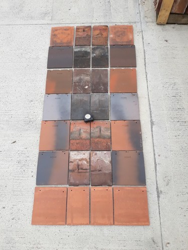 Reclaimed clay roof tile - (new),
