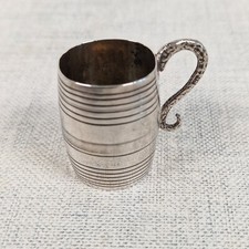 Antique Silver Tankard Tot