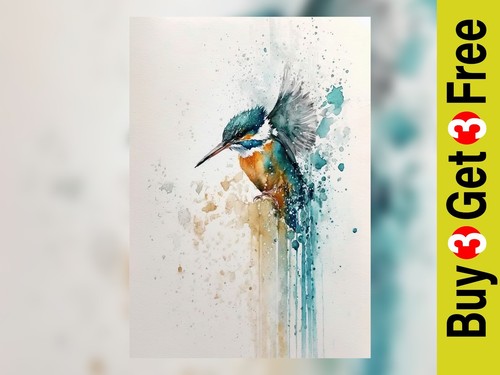 Kingfisher flying out a - out, of