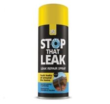 Stop That Leak Repair Spray Piping Guttering Window Roof Sealer Black 400ml