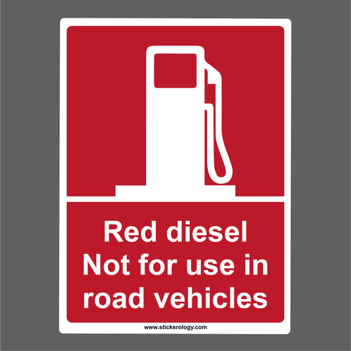 Red diesel not - red,
