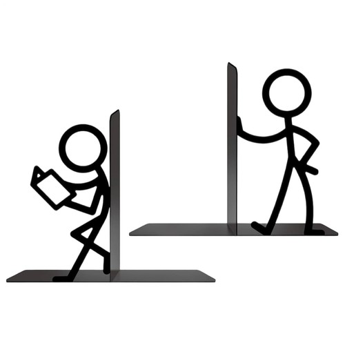 Book ends pieces - pieces, metal