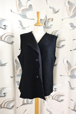 OSKA Black Boiled Virgin Wool