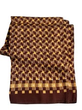 Mens Vintage SILK STYLE SCARF