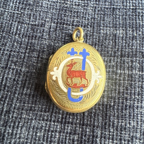 Antique victorian gilt metal - gilt,