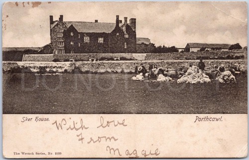 Porthcawl vintage postcard - vintage,