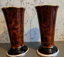 Rococo Vases - 1 Pair 
