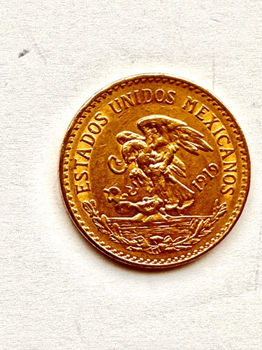 1919 pesos mexican coin - coin, 15