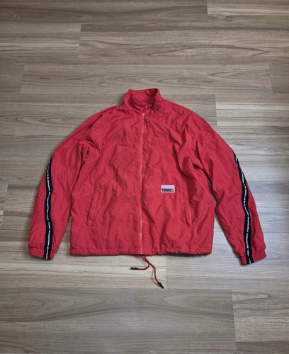 Vintage puma red windbreaker - puma,