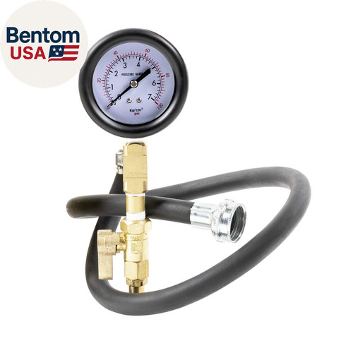 Line water pressure test - in-line,