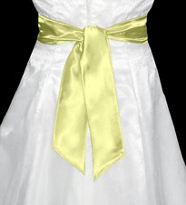 CHILD'S 3"x58" SATIN Fancy