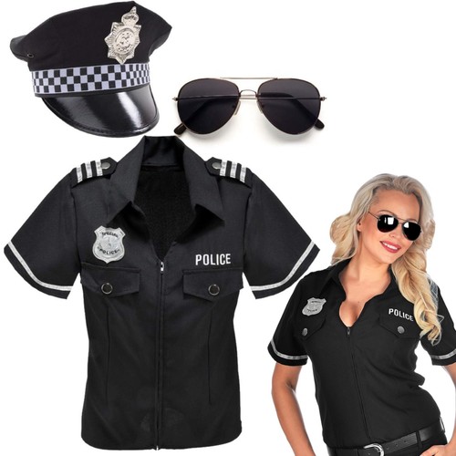 Ladies policewoman costume cop - ladies,
